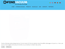 Tablet Screenshot of fr.fondvacuum.it